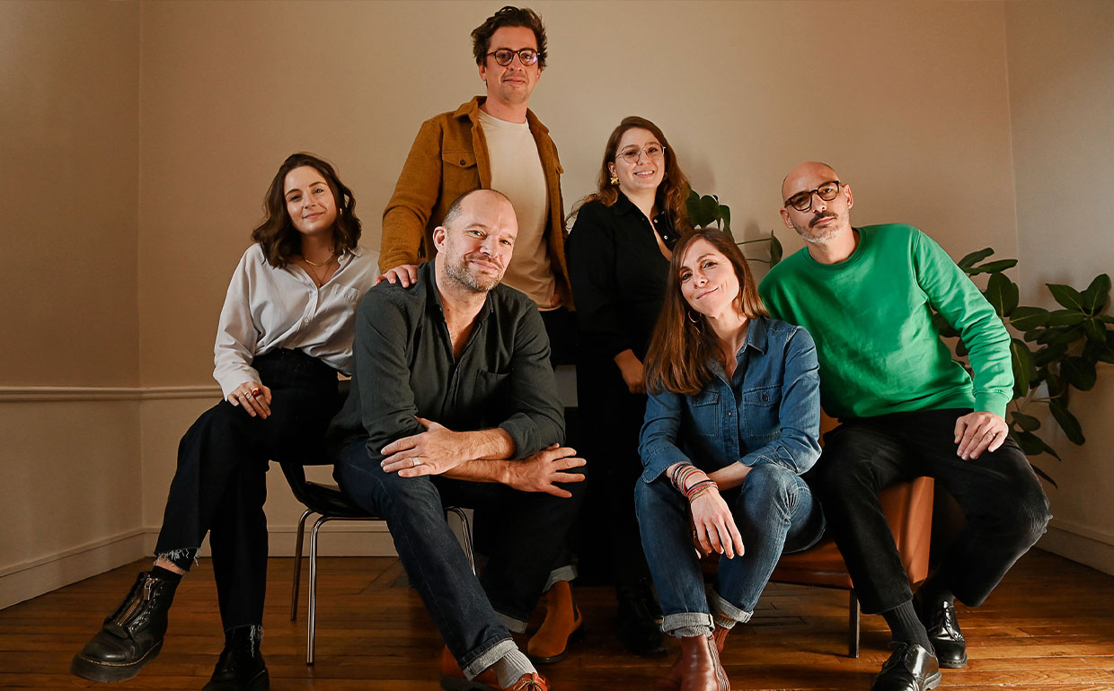 L'équipe de La contrée © Alice Boursini